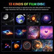 2025 New Model 4K HD Earth Projector PRO,13 Film Card, Globe Galaxy Projection Lamp Pro Version, Table Lamp From home decor