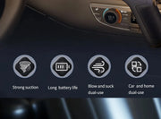 98000PA Handheld Car Vacuum Cleaner - Portable Wireless, Powerful Suction