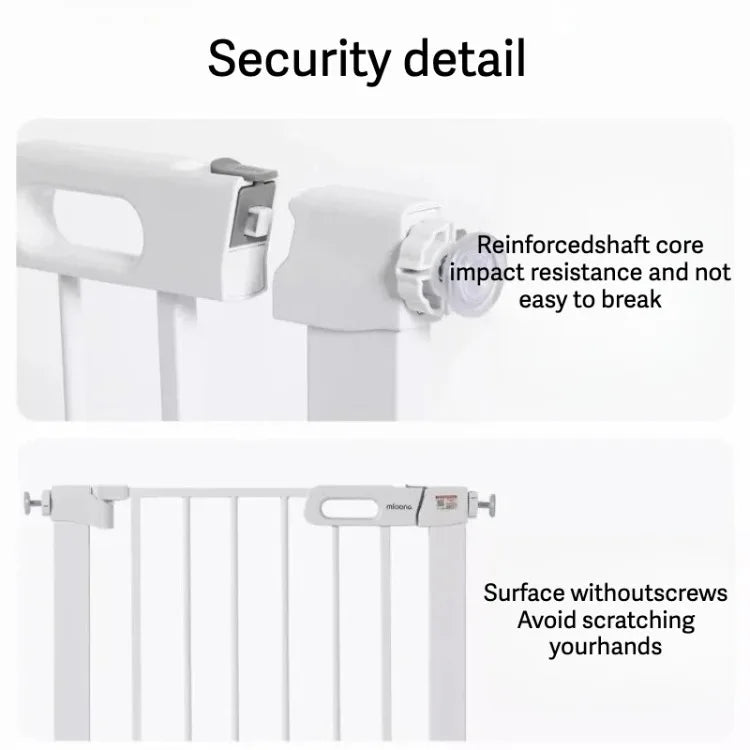 No-Drill Pressure-Mounted Baby & Pet Safety Gate