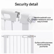 No-Drill Pressure-Mounted Baby & Pet Safety Gate