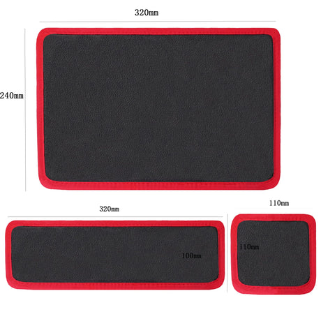 Extra-Strong Magnetic Tool Mat – Wipeable PVC Parts Tray for Screws, Bolts & Auto Repair