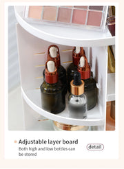 360° Rotating Makeup & Skincare Organiser – 3 Colours