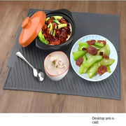 Grey Ridged Silicone Dish-Drying Mat – 3 Sizes