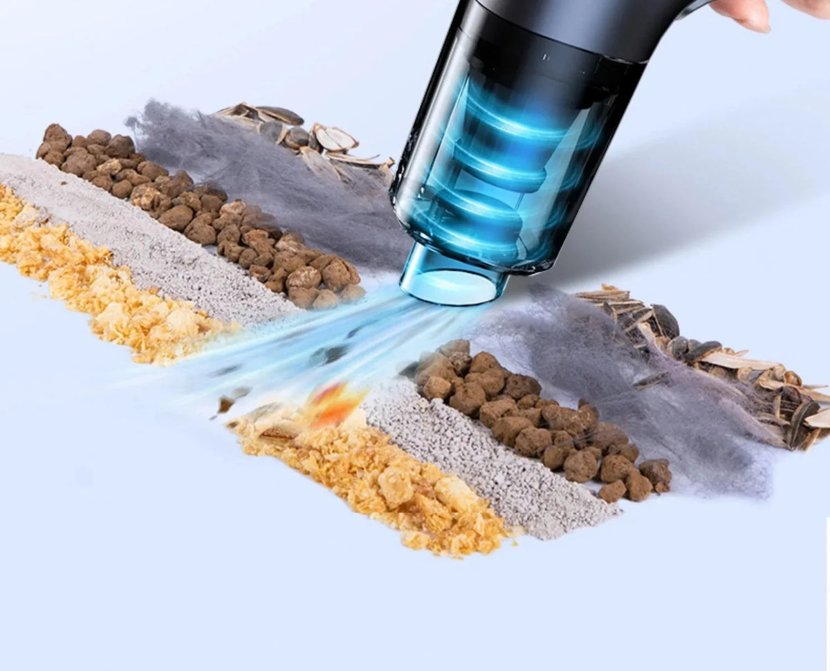 98000PA Handheld Car Vacuum Cleaner - Portable Wireless, Powerful Suction