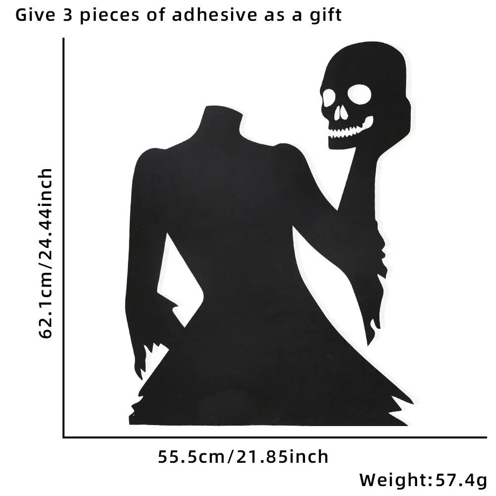 Halloween Felt Window & Door Decorations – 9 Designs