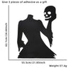 Halloween decoration room door stickers window decor skeleton hand pumpkin DIY devil witch hat glass window stickers ghost