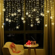 Solar Snowflake String Lights – 3.5 m or 7 m