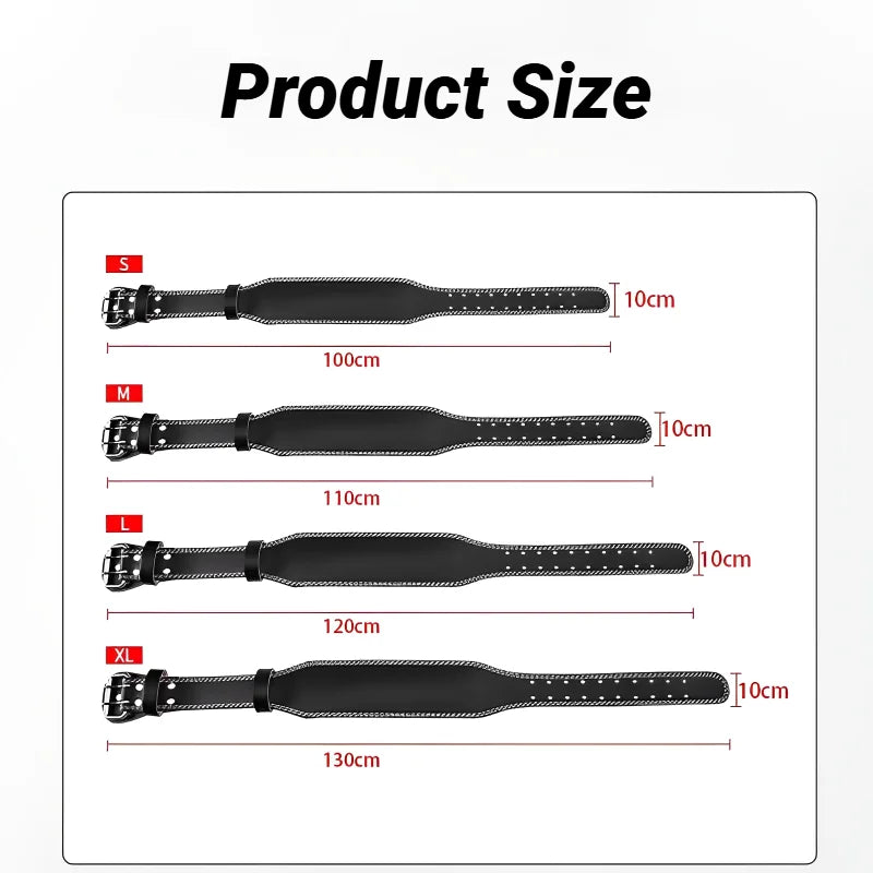 Cowhide Weight-Lifting Belt