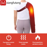 Heated Arm Massager Brace – Vibration & Thermal Therapy for Elbow, Shoulder & Arm Pain Relief