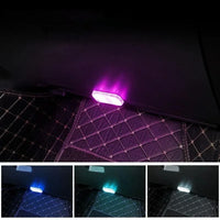 USB-Rechargeable Car Interior LED Accent Light – 5 Colours
