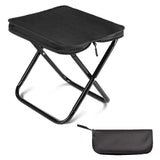 Portable Foldable Backpack Stool Lightweight Camping Picnic Fishing Chair with Mesh Bag Outdoor Adventure Seat for Hiking Travel