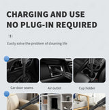 98000PA Car Vacuum Cleaner Portable Wireless Cleaner Powerful Strong Suction Handheld Cleaning Machine for Home Appliance