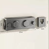 27x9x4.5cm / Dark grey