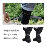 Knee Protection Booster Support Knee Cushion Adjustable Sports Powerful Rebound Spring Force Relieves Pain From Strains 1-2PCS