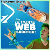 Rope Launcher Wristband Toy – Automatic Recoil Flying String Shooter with Night Glow