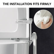 Hands-Free Foot-Pedal Toilet Seat Lifter