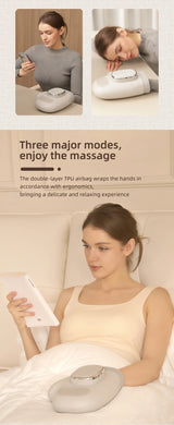 Premium Cordless Hand Massager with 13 Airbags – Compression Therapy for Hands & Wrists
