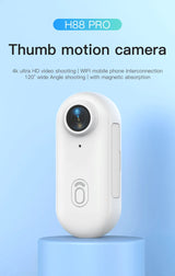 POV 4K Magnetic Body Cam Small Wireless Action Camera Magsafe Vlogging Recorder  YouTube Sports Ultra Portable Smart Pro Camera