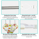 Baby Bounce Seat Portable Door Swing Jumper Exerciser With Adjustable Strap For Toddlers Infants 6 Months To 2 Years Old