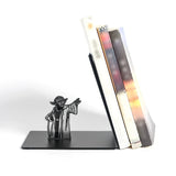 Master Yoda Bookend Sturdy Book Support Table Desk Decoration Classic Character Book Holder for Men Women Movie Fans 1PCS
