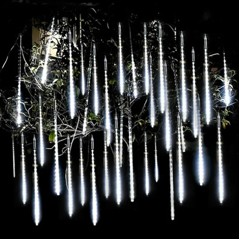 Solar Meteor Shower Lights – 8 Tubes, 30 or 50 cm