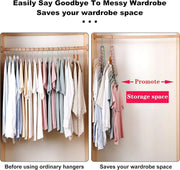9-Hole Folding Cascading Hanger – 1 or 3 Pack