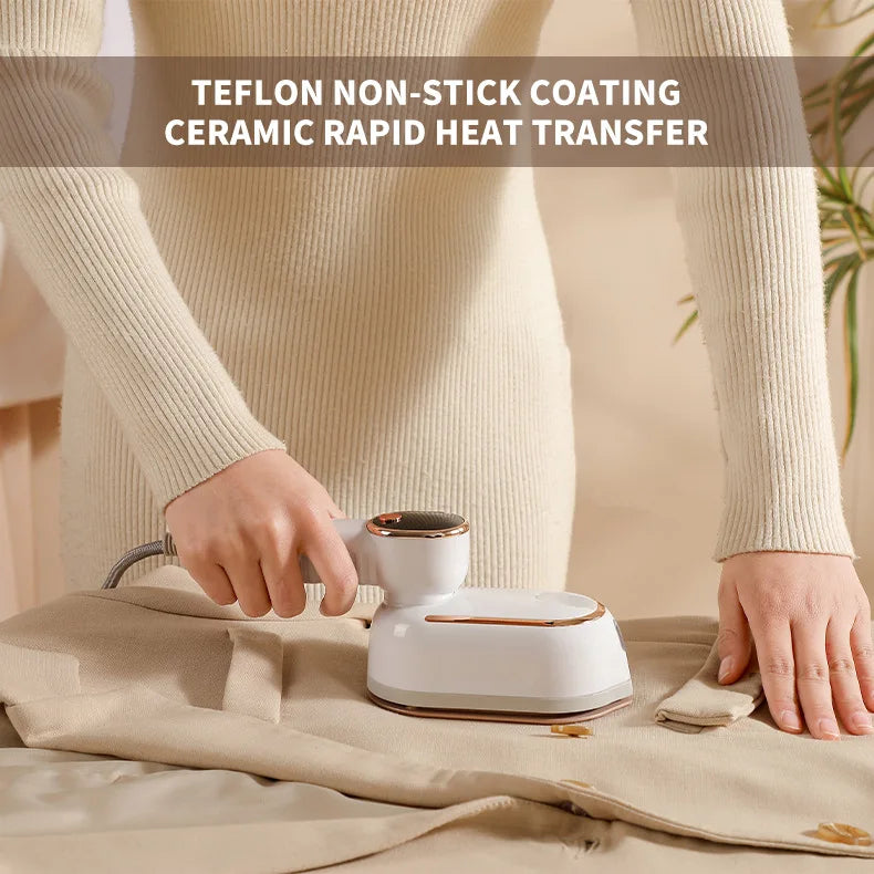 Compact Handheld Steam Iron for Home & Travel – 4 Colours