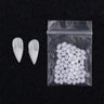 Halloween Decoration Vampire Teeth Fangs Dentures Props Halloween Cosplay Props False Fangs With Solid Glue Halloween Props