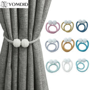 Magnetic Pom-Pom Curtain Tieback – 10 Colours