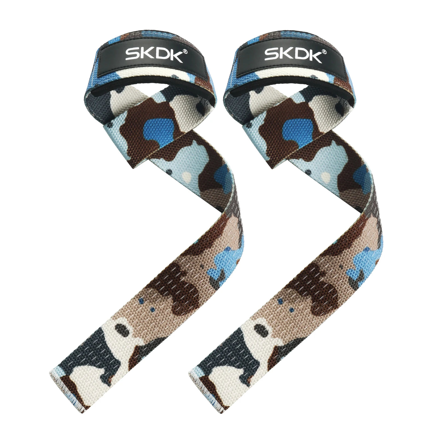 Silicone-Grip Weight-Lifting Straps