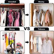 9-Hole Folding Cascading Hanger – 1 or 3 Pack