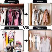 9-Hole Folding Cascading Hanger – 1 or 3 Pack