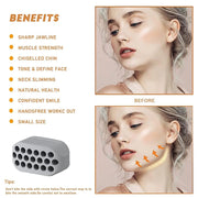 Silicone Jaw Exercise Balls – 5 Resistance Options