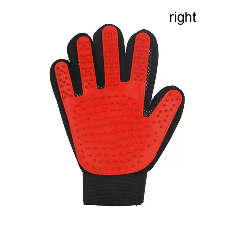 Palm-Style Pet Grooming & Deshedding Glove