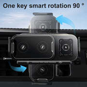 15W Dual-Coil Wireless Car Charger for Foldable Phones