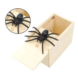 Funny Pop-Up Spider Scare Box - Desk Decor Gag Gift for Halloween, Christmas & Birthday, Novelty Office Toy & Home Decoration