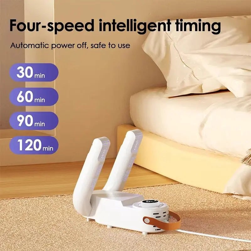Intelligent Timer Shoe Dryer Adjustable Dryer Quick Drying Deodorizing Sterilizing Shoe Dryer Household Shoe Warmer Heater new