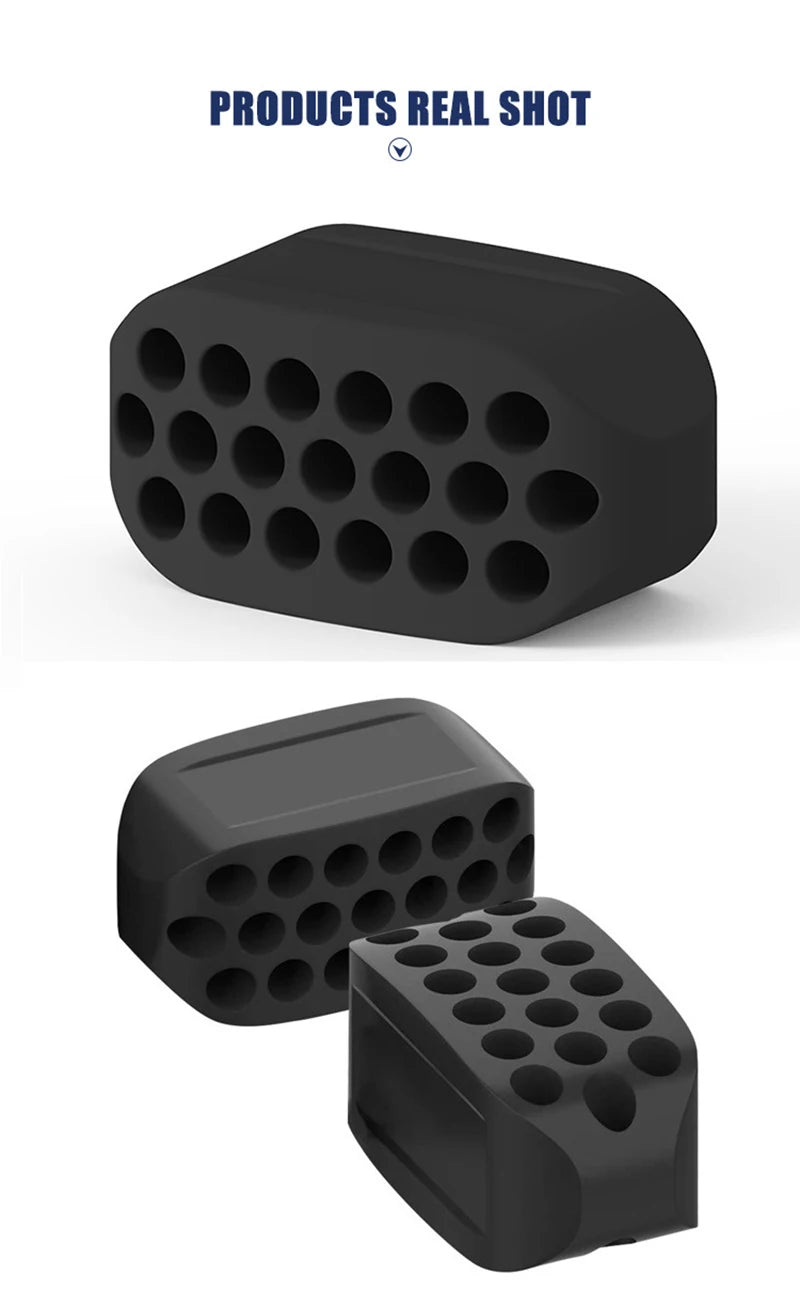 Silicone Jaw Exercise Balls – 5 Resistance Options