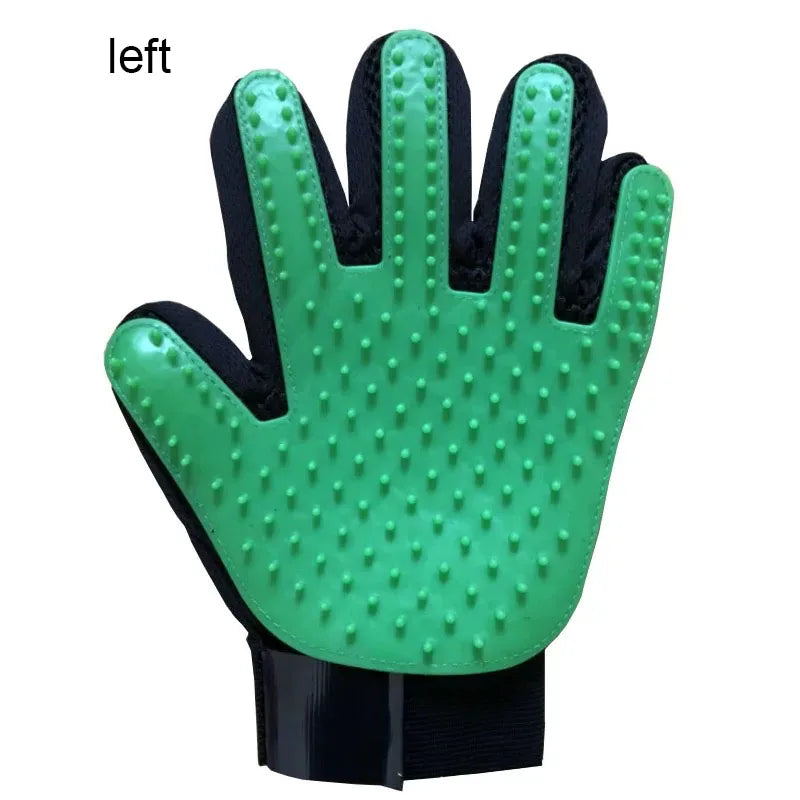 Palm-Style Pet Grooming & Deshedding Glove