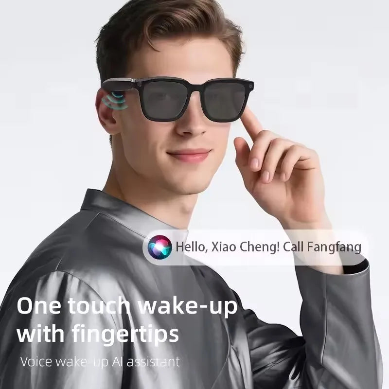 AI Smart Glasses Bluetooth calls and music