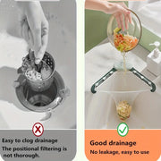 51-Piece Triangle Sink Strainer & Storage Set