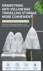 Non-Woven Drawstring Shoe Storage Bags – 3 Sizes & Pack Options