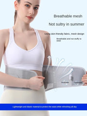 Adjustable Lower-Back Support Belt with 3 Pads
