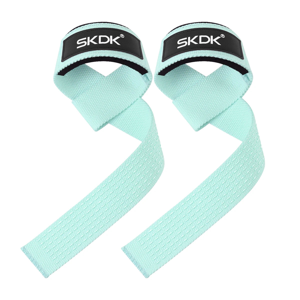 Silicone-Grip Weight-Lifting Straps