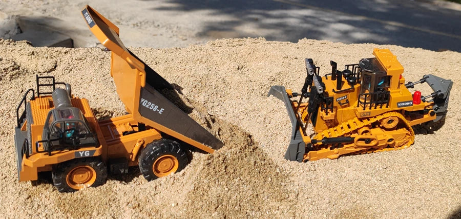 4WD Remote-Control Excavator Toy – 9 Options