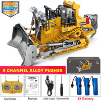 4WD Remote-Control Excavator Toy – 9 Options