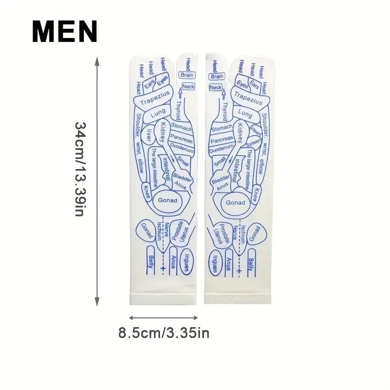 Textured Acupressure-Style Massage Socks