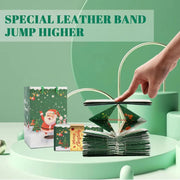 Christmas Pop-Up Bounce Gift Box with Gift Bag