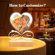 Customized Spotify Music Plaque Gifts For Anniversary Day Personalized Acrylic Photo Frame Lamp Custom Romantic Birthday Gifts