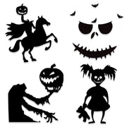 Halloween Felt Window & Door Decorations – 9 Designs